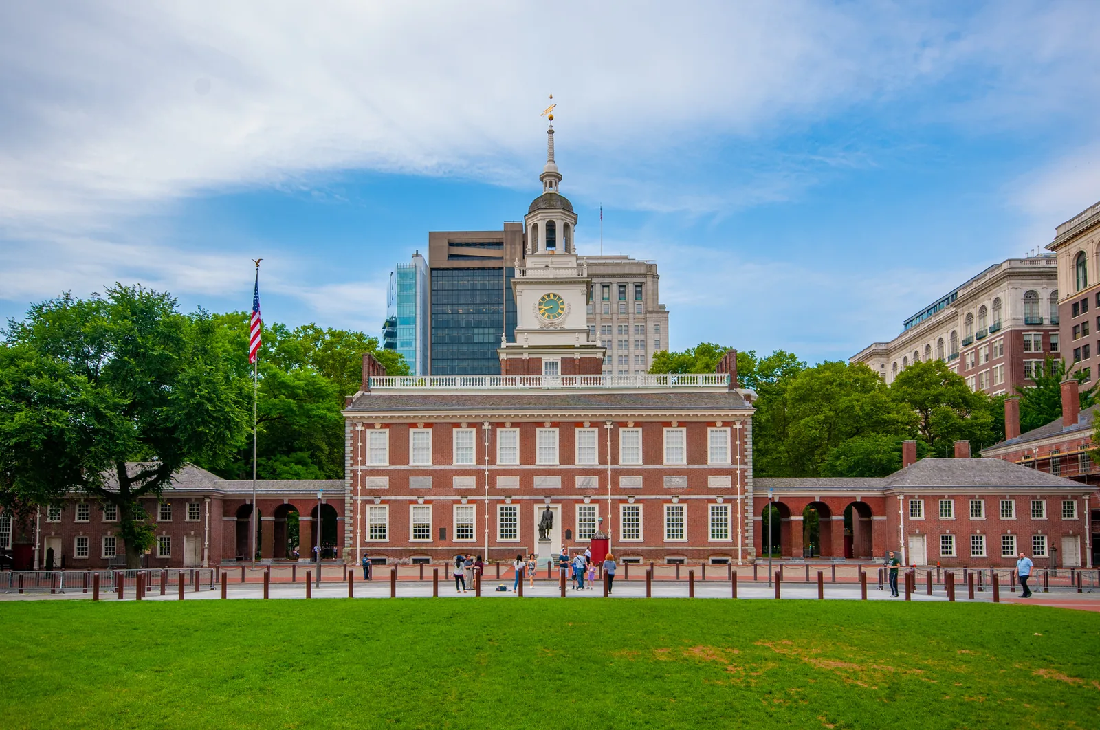 Independence Hall in Philadelphia, where American independence was declared